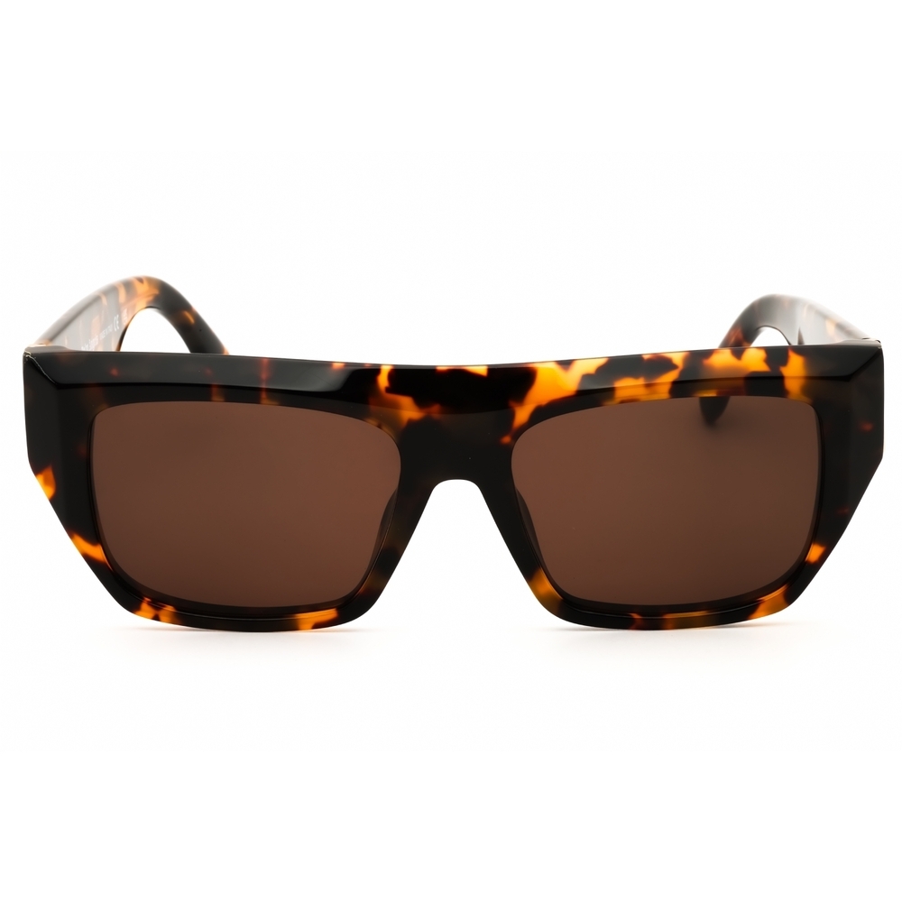Palm Angels NILAND Sunglasses 6064 Havana acetate Rectangular - Picture 2 of 3